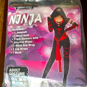 Women’s small ninja Halloween costume